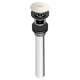 8888095.278 Universal Push-Pop Drain with Overflow, Polished Nickel PVD 