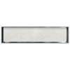 58.5-in. Recessed Horizontal Storage Pod Rear Lined in Palladium White