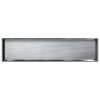 58.5-in. Recessed Horizontal Storage Pod Rear Lined in Iceberg Grey