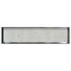 58.5-in. Recessed Horizontal Storage Pod Rear Lined in Tiled Carrara