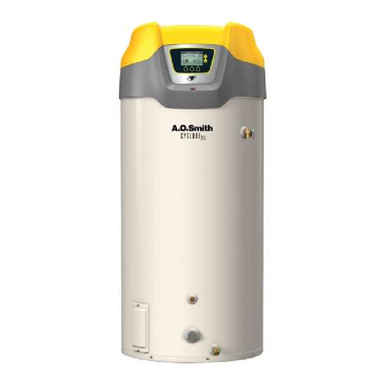BTH-199 199,000 BTU 100 Gal Natural Gas Tank Type Commercial Water Heater