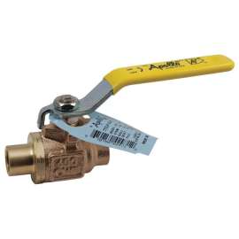 77CLF24601 LF Bronze Ball Valve, Solder, 1-1/4-in
