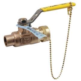 70LF204HC LF Bronze Ball Valve, Solder, 3/4-in