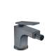 Axor Citterio Single-Hole Bidet Faucet With Pop-Up Drain- Rhombic Cut, 1.5 Gpm In Brushed Black Chrome, 39201341