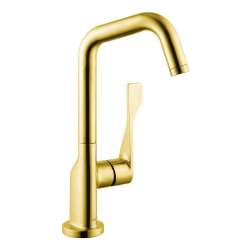 Axor Citterio Bar Faucet, 1.5 Gpm In Brushed Gold Optic, 39851251