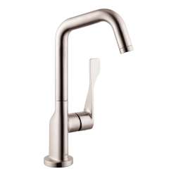 Axor Citterio Bar Faucet, 1.5 Gpm In Stainless Steel Optic, 39851801