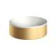 Axor Suite Sinks Round Sink Without Overflow, 11 3/4" In Brushed Gold Optic, 42000250