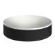Axor Suite Sinks Round Sink Without Overflow, 15 3/4" In Matte Black, 42001670