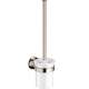 Axor Montreux Toilet Brush With Holder, Wall-Mounted In Polished Nickel, 42035830