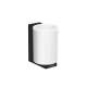 Axor Universal Rectangular Toothbrush Tumbler In Matte Black, 42604670