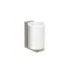 Axor Universal Rectangular Toothbrush Tumbler In Brushed Nickel, 42604820