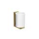 Axor Universal Rectangular Toothbrush Tumbler In Polished Gold Optic, 42604990