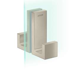 Axor Universal Rectangular Shower Door Handle In Brushed Nickel, 42639820