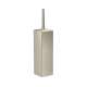 Axor Universal Rectangular Toilet Brush Holder, Wall-Mounted In Brushed Nickel, 42655820