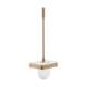Axor Universal Softsquare Toilet Brush With Holder Wall-Mounted In Brushed Bronze, 42835140