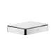 Axor Universal Softsquare Shelf 6" In Chrome, 42840000