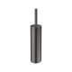 Axor Universal Circular Toilet Brush Holder In Brushed Black Chrome, 42855340
