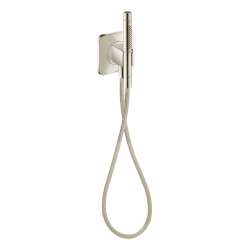 Axor Citterio C Handshower Holder Softsquare With Outlet 5"X5" With Handshower And Textile Hose