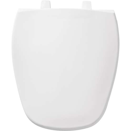 1240200 000 Plastic Round Toilet Seat in White