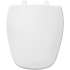 1240200 000 Plastic Round Toilet Seat in White