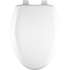 1250TTA 000 Plastic Elongated Toilet Seat in White