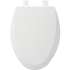1500EC 000 Wood Elongated Toilet Seat in White