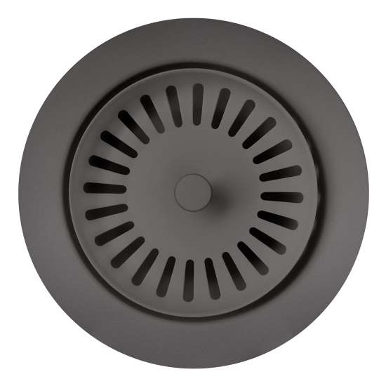 Color-Coordinated Metal Basket Strainer - Cinder, 240324