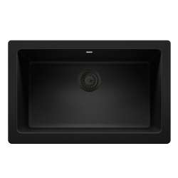 Color-Coordinated Metal Basket Strainer - Coal Black, 240327