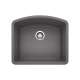 Diamond SILGRANIT 24" Single Bowl Undermount Kitchen Sink - Cinder, 441468