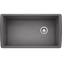 Diamond/Artona KF-441764 Super Single Sink Kit with Pull-Down Faucet and Strainer in Cinder