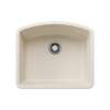 Diamond SILGRANIT 24" Single Bowl Undermount Kitchen Sink - Soft White, 443061