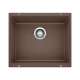 Precis SILGRANIT 21" Single Bowl Undermount Kitchen Sink - Café, 515652