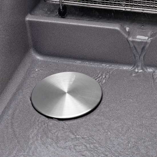 Capflow Decorative Drain Cover - Stainless, 517666