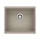 Precis SILGRANIT 21" Single Bowl Undermount Kitchen Sink - Truffle, 517677