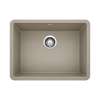 Precis SILGRANIT 24" Single Bowl Undermount Kitchen Sink - Truffle, 522417