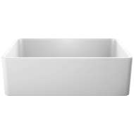 Cerana 33" Fireclay Single Bowl Apron-Front Farmhouse Sink - White, 525012