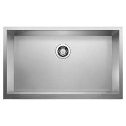 19.5-in x 32-in Stainless Steel 10-in Deep 20-Gauge Kitchen Sink, in Durinox Stainless Steel
