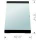 17.25-in L x 10.625-in W Glass Cutting Board in White