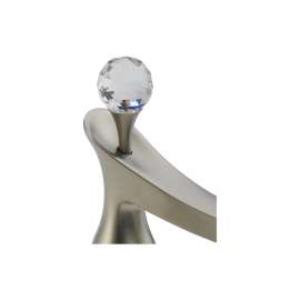 RSVP Crystal Finial Accent For Bathroom Faucets
