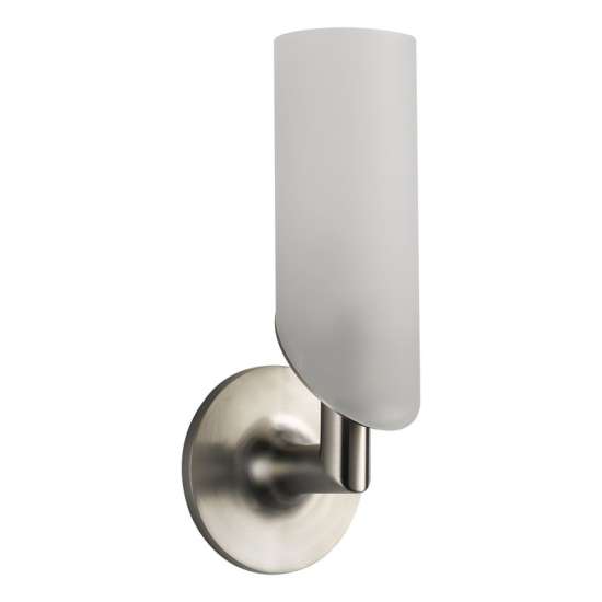 11-3/4in Wall Sconce with Diffuser in Brushed Nickel