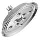 Baliza 87305-PC Single Function Raincan Shower Head in Polished Chrome
