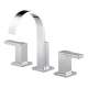 Siderna 65380LF-PCLHP Less Handles Widespread Lavatory Faucet in Polished Chrome