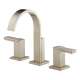 Siderna 65380LF-BNLHP Less Handles Widespread Lavatory Faucet in Brushed Nickel