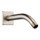 Siderna RP74448BN Shower Arm and Flange in Brushed Nickel