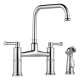 Artesso 62525LF-PC Deck Mounted Kitchen Faucet in Polished Chrome