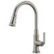 1.8 GPM Pull-Down Faucet in Stainless Finish