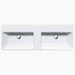 120x48 Series 47.24-in W x 18.9-in L Sink White
