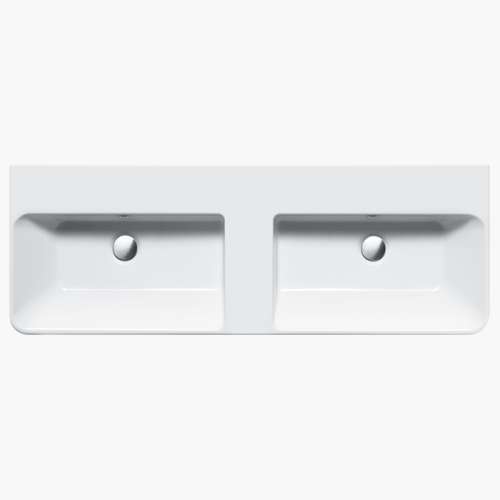 120x48 Series 47.24-in W x 18.9-in L Sink White