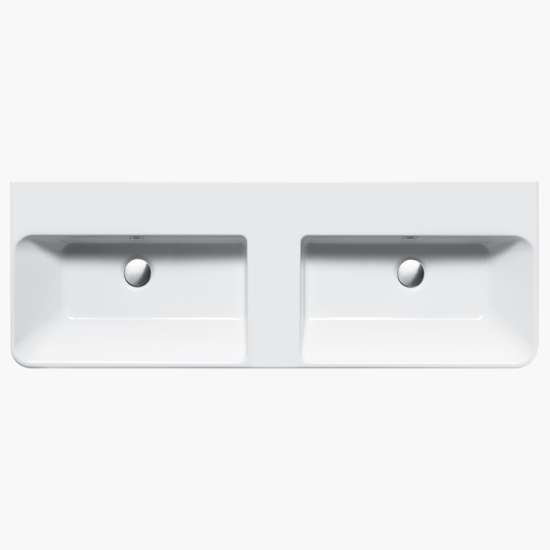 120x48 Series 47.24-in W x 18.9-in L Sink White