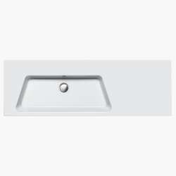 140 Series 55-in W x 18.5-in L Sink White